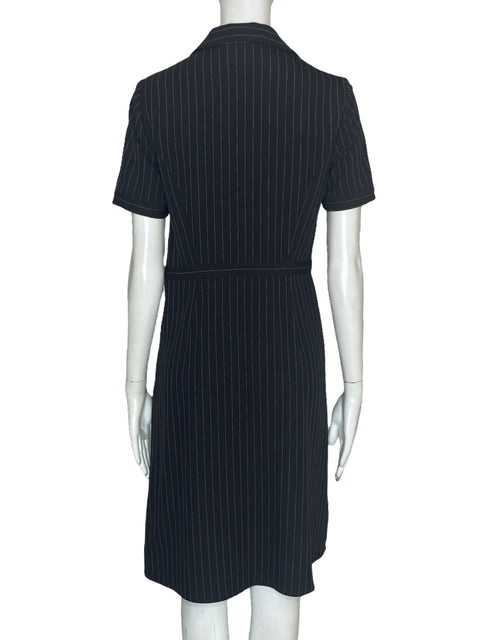 Vestido DKNY Rayas Negro-Talla 2