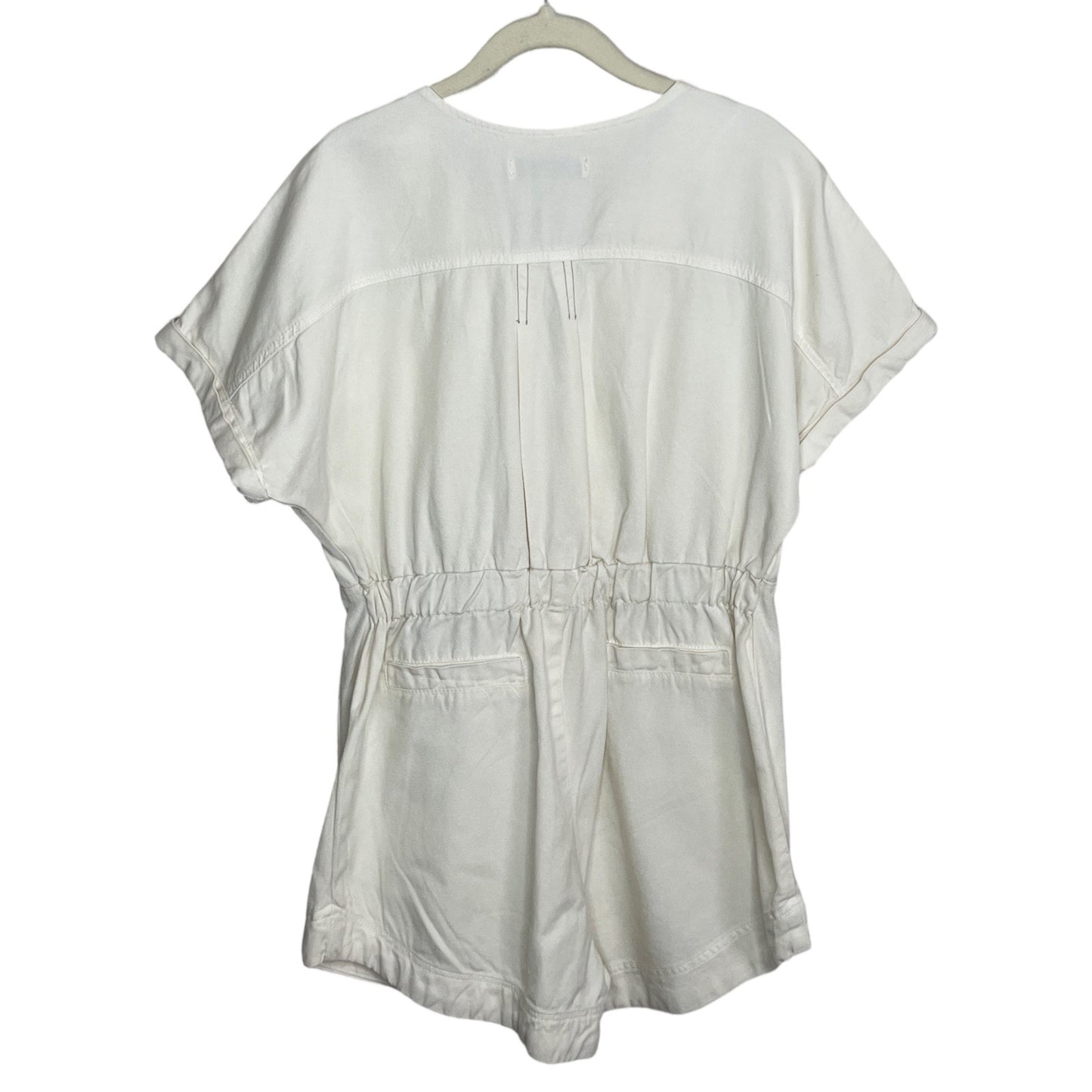 Romper Zara Bolsillos Beige-Talla 9