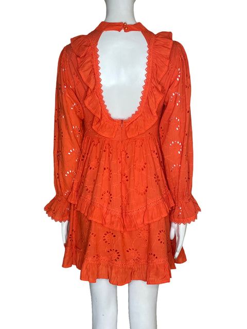Vestido LC Lizette Collection Vuelo Naranja-Talla S