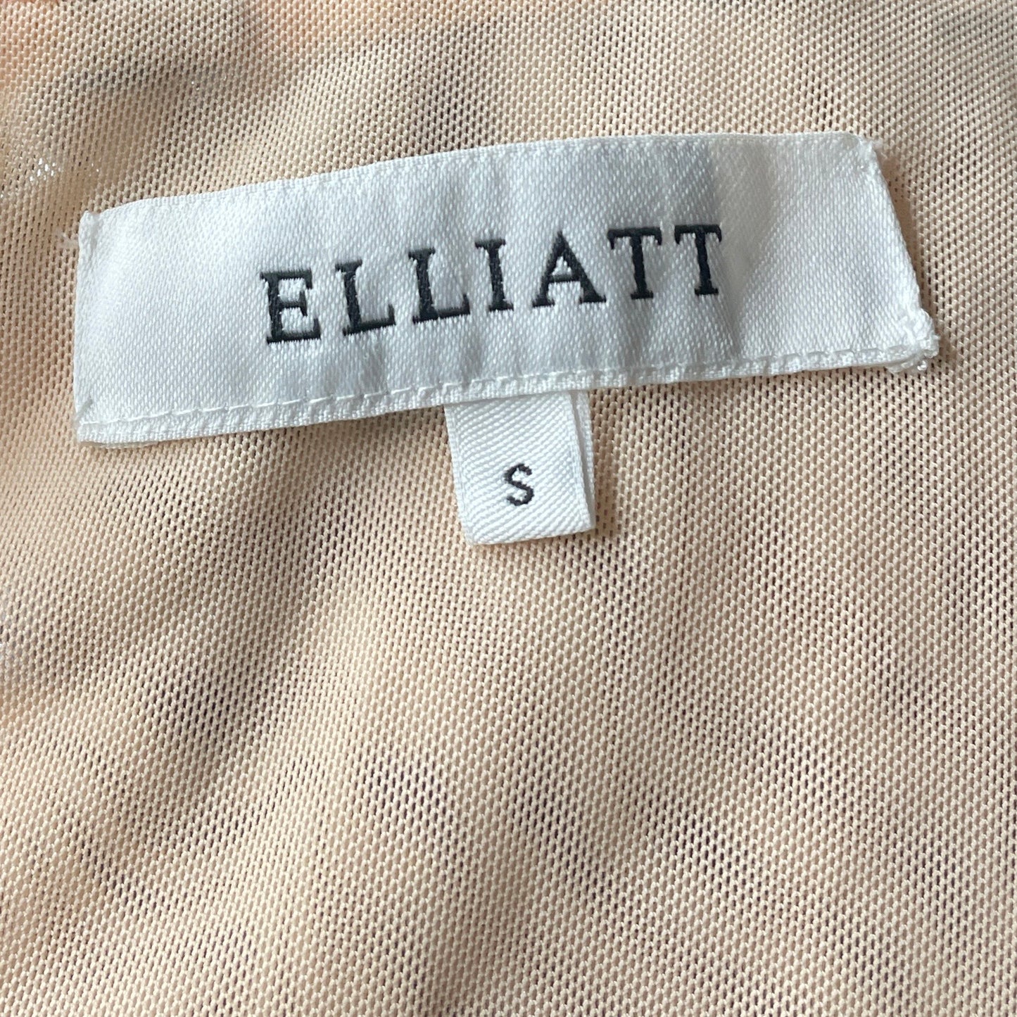 Vestido Elliatt Midi Encaje Gris-Talla S