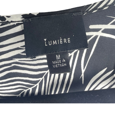 Blusa Lumiere Cuello V Negro-Talla M