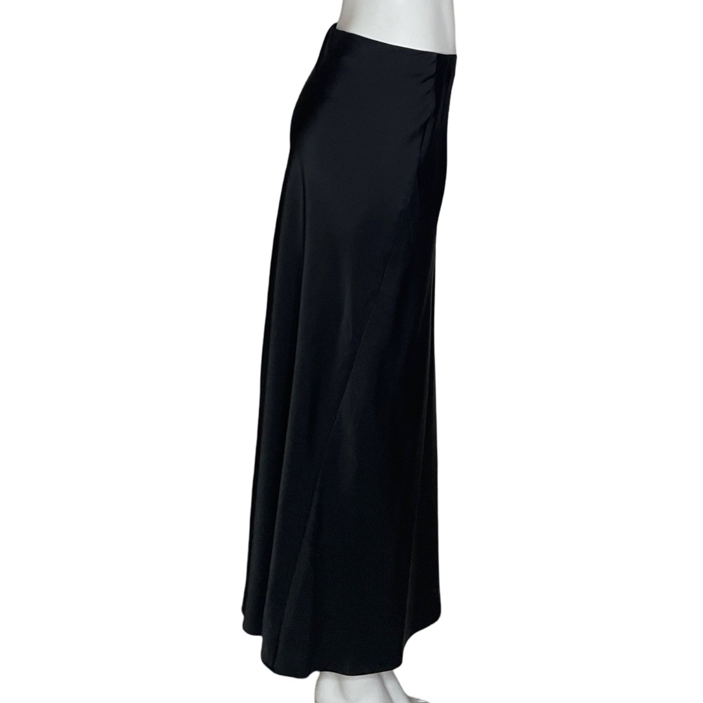 Falda Zara Corte Recto Negro-Talla L