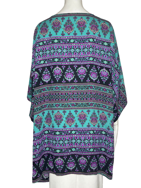 CardigaN Tesoro TPS Estampado Verde-Talla M