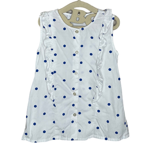 Vestido Epk Puntos Blanco-Talla 4A