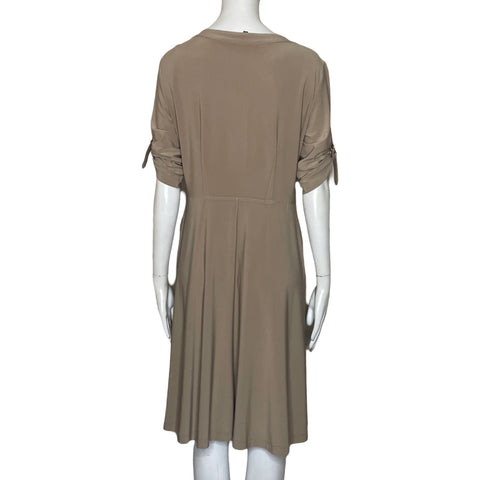 Vestido Jones New York Fluido Beige-Talla 6