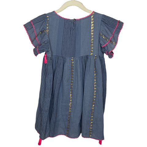 Vestido G83 Kids Hilo Azul-Talla 6