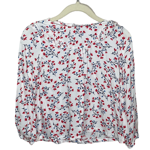 Blusa OshKosh Floral Blanco-Talla 4T