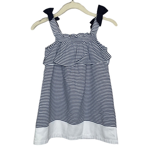 Vestido Born With Love Marinera Blanco-Talla 1T