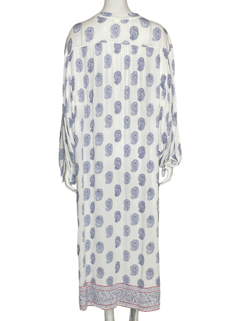 Vestido Tesoro TPS Camisero
Estampado Blanco-Talla 2