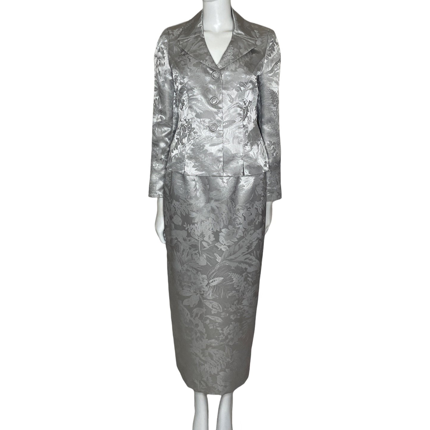 Set Le Suit Floral Gris-Talla 4