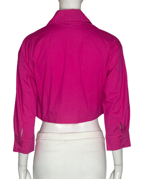 Camisa Studio F Boxy Corta Rosado-Talla M