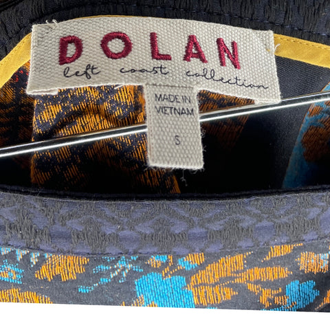 Falda Dolan Tejido Botones Marron-Talla S