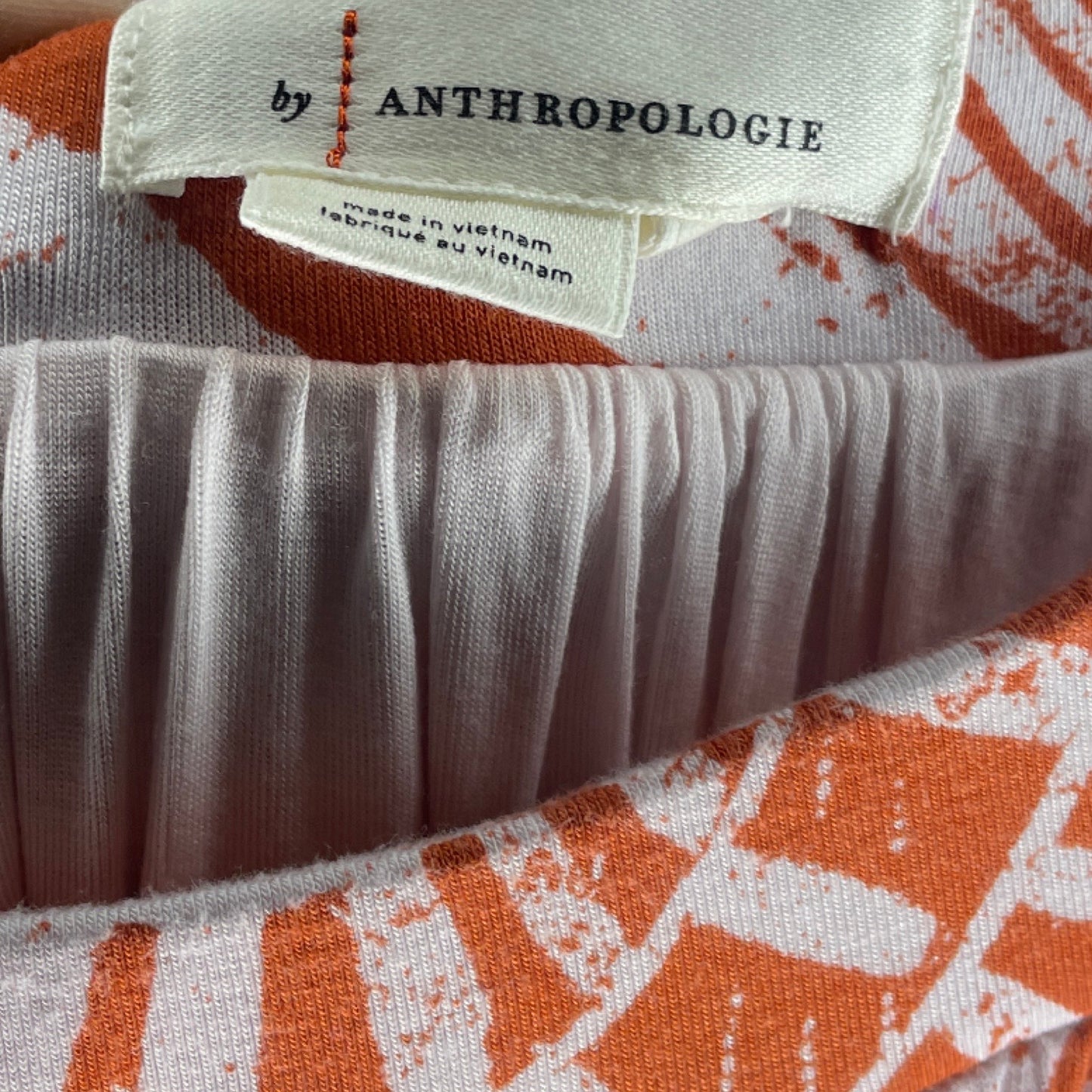 Falda Anthropologie Fluida Naranja-Talla M