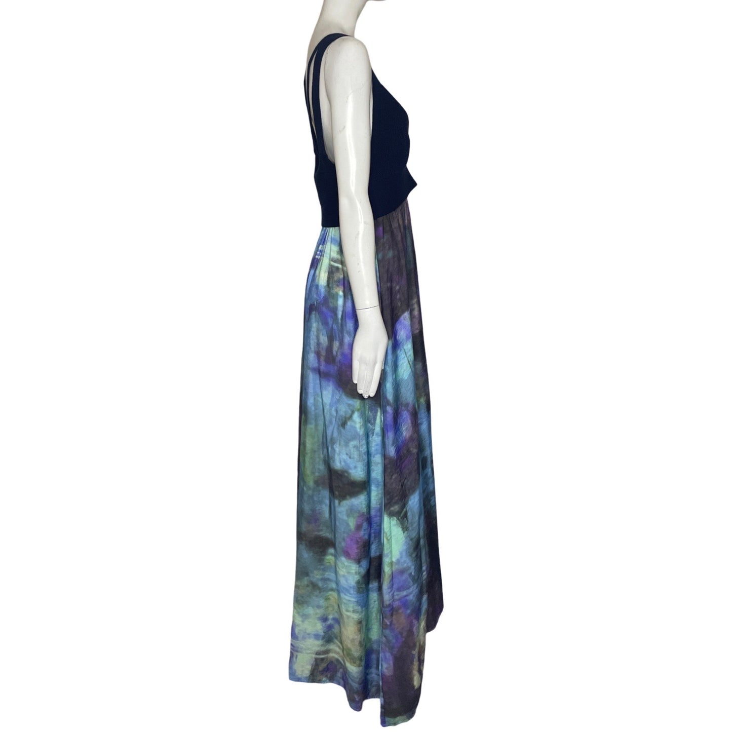 Vestido Anthropologie Sin Mangas Tie Dye Azul - Talla M