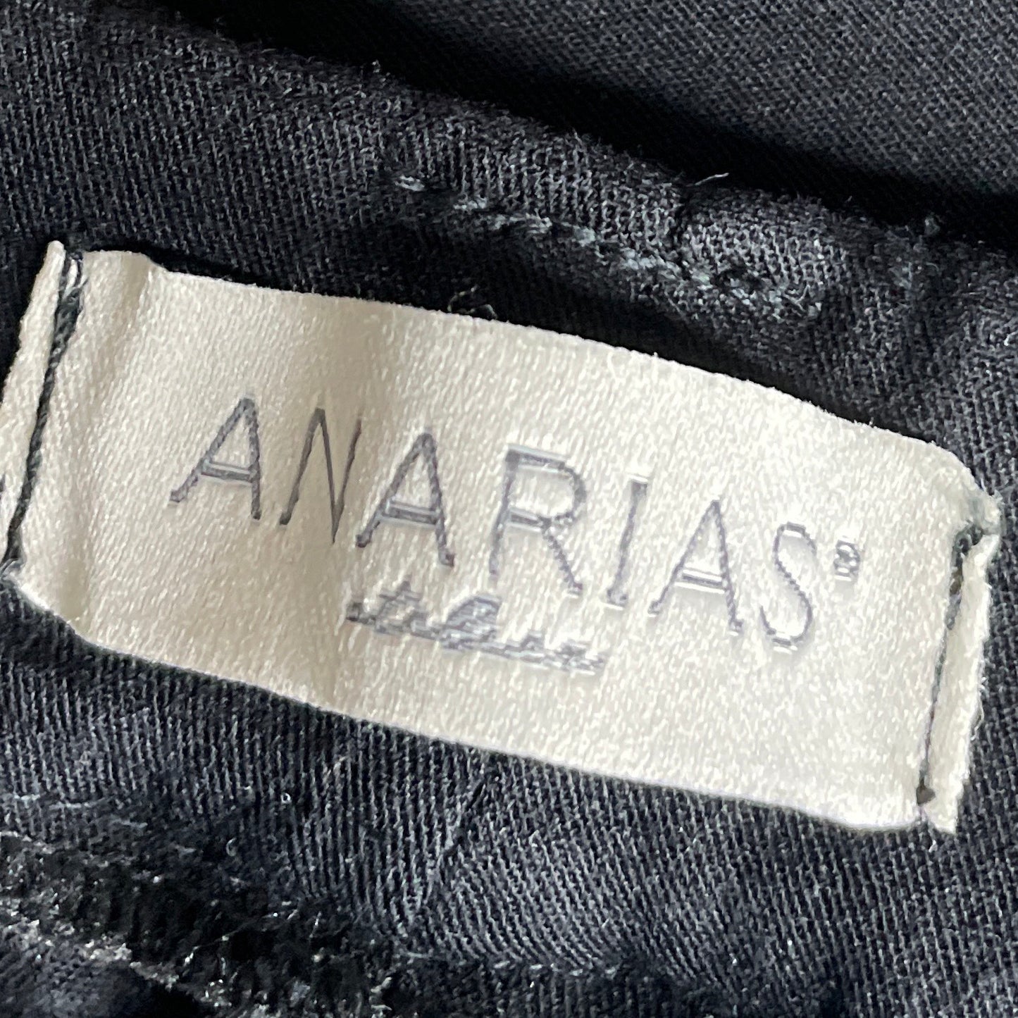 Pantalón Anarias Ajustado Negro-Talla U