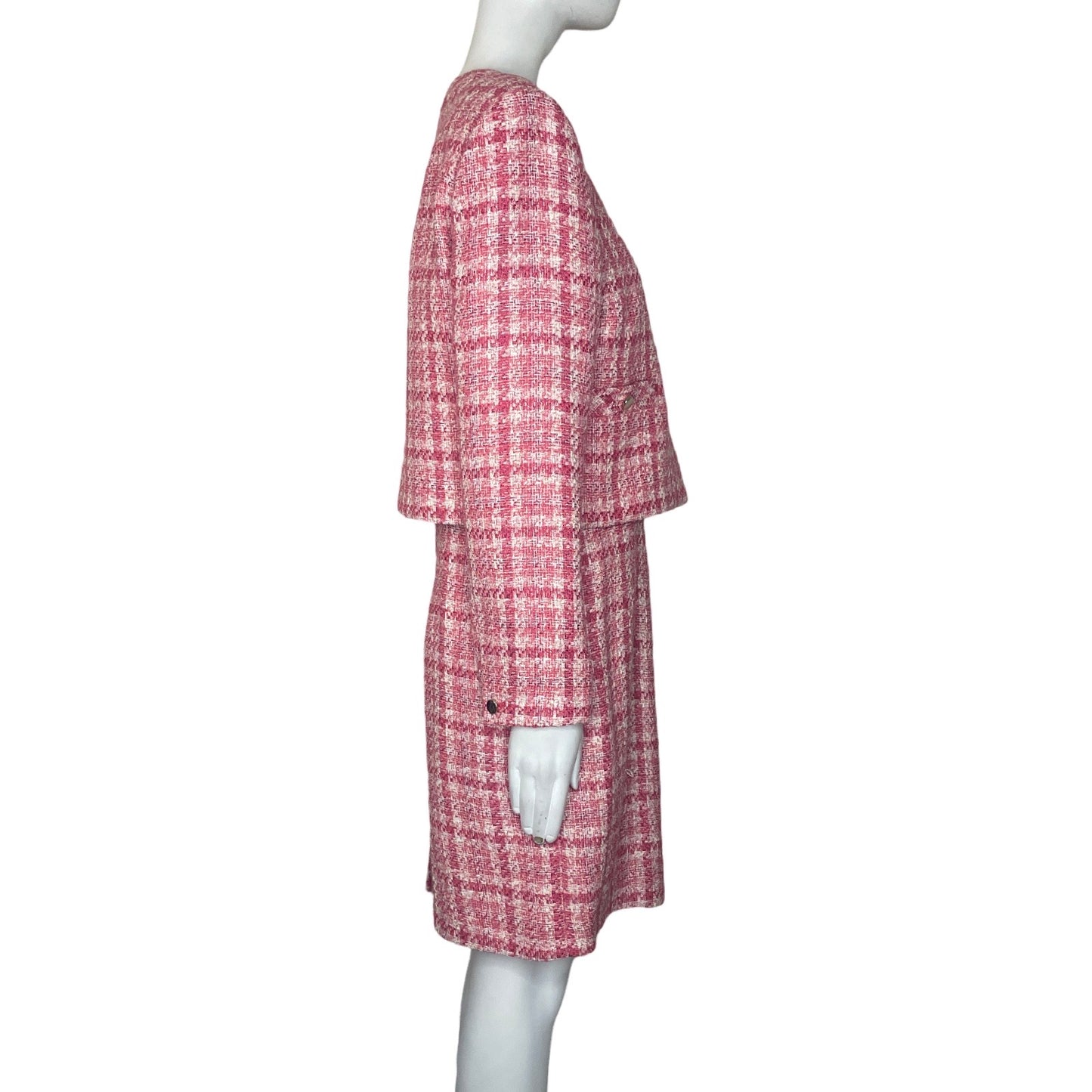 Set W Collection Blazer Vestido Tejido
Rosado-Talla 38