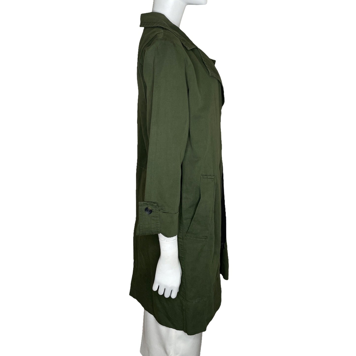 Gabardina Bimba Y Lola Bolsillos Verde-Talla S