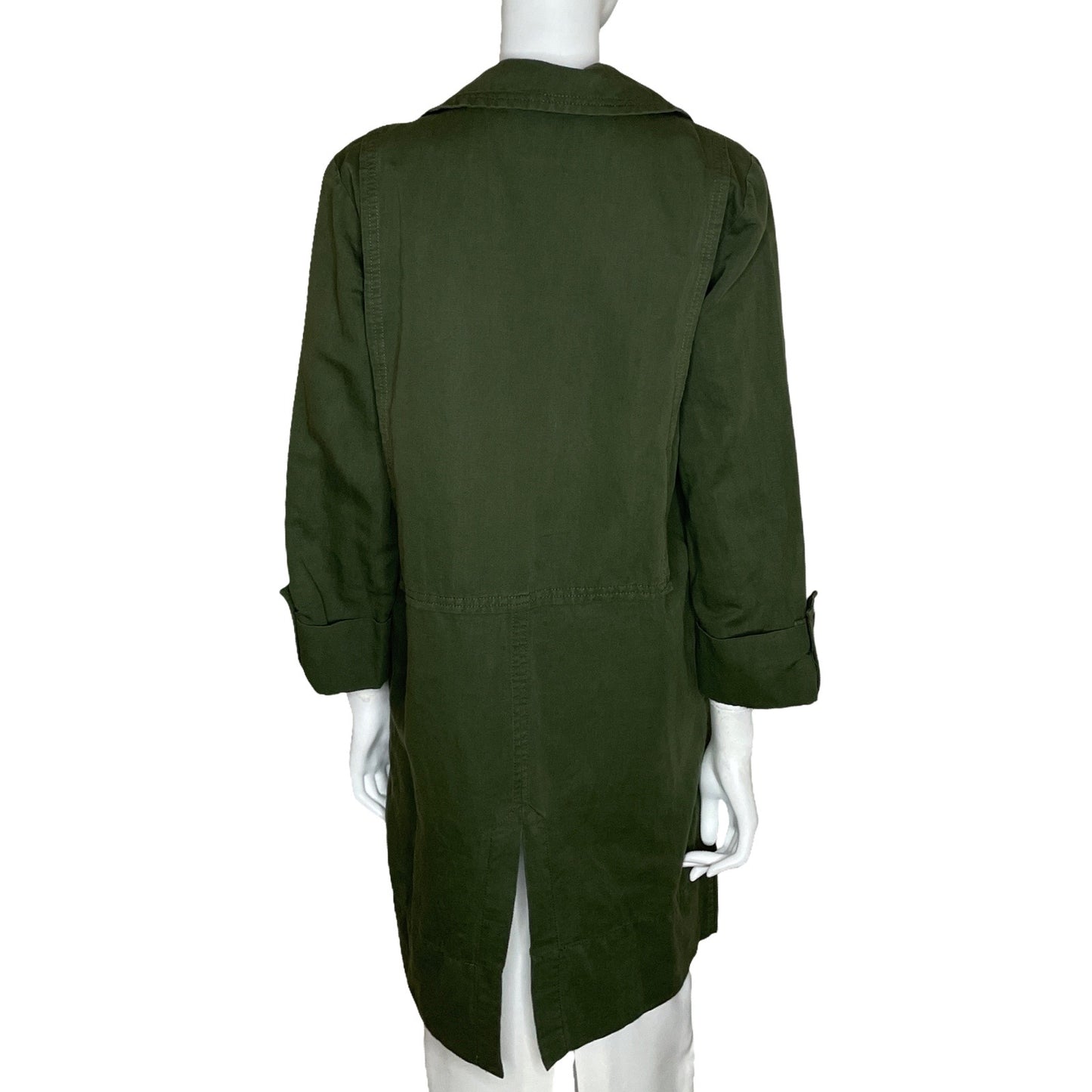 Gabardina Bimba Y Lola Bolsillos Verde-Talla S