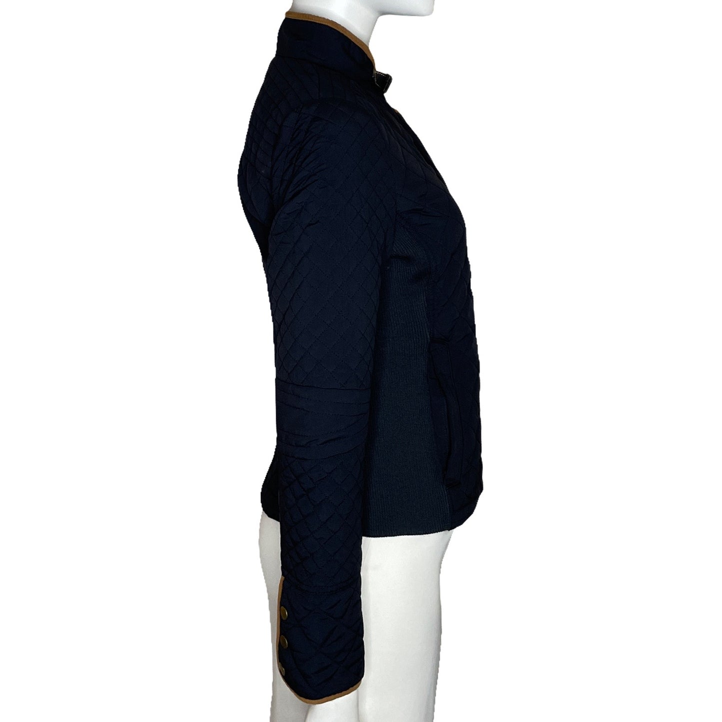 Chaqueta Zara Acolchada Azul-Talla M