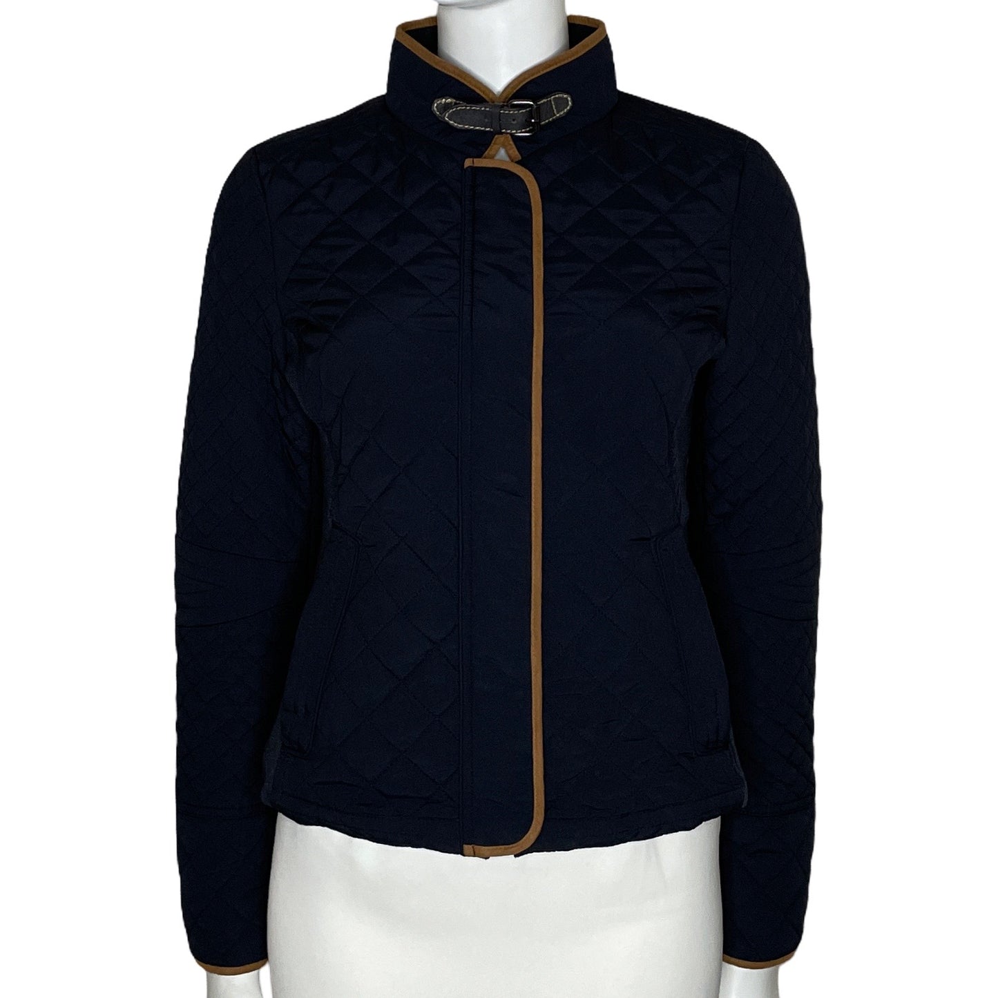 Chaqueta Zara Acolchada Azul-Talla M
