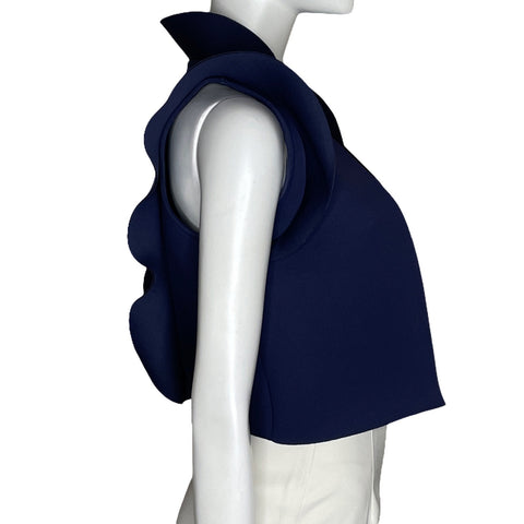 Chaleco Suki Cohen Estructurado Azul-Talla L