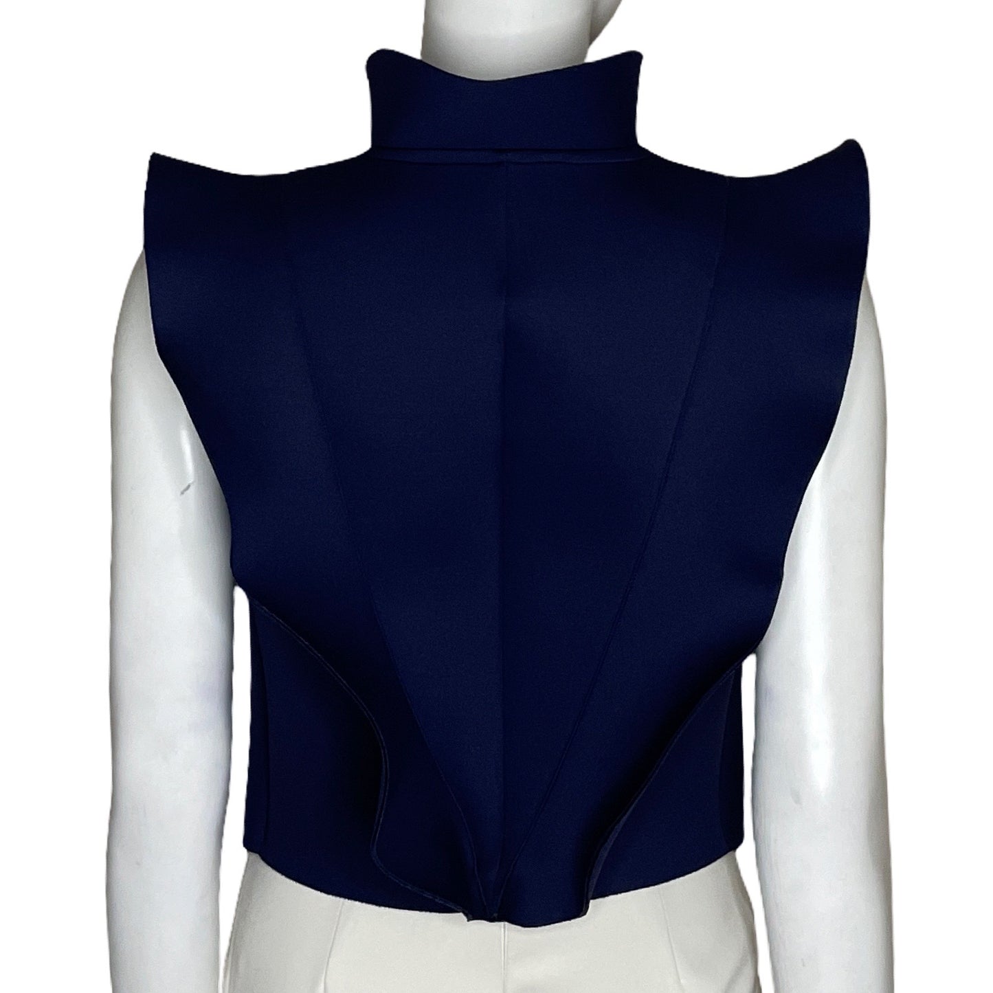 Chaleco Suki Cohen Estructurado Azul-Talla L