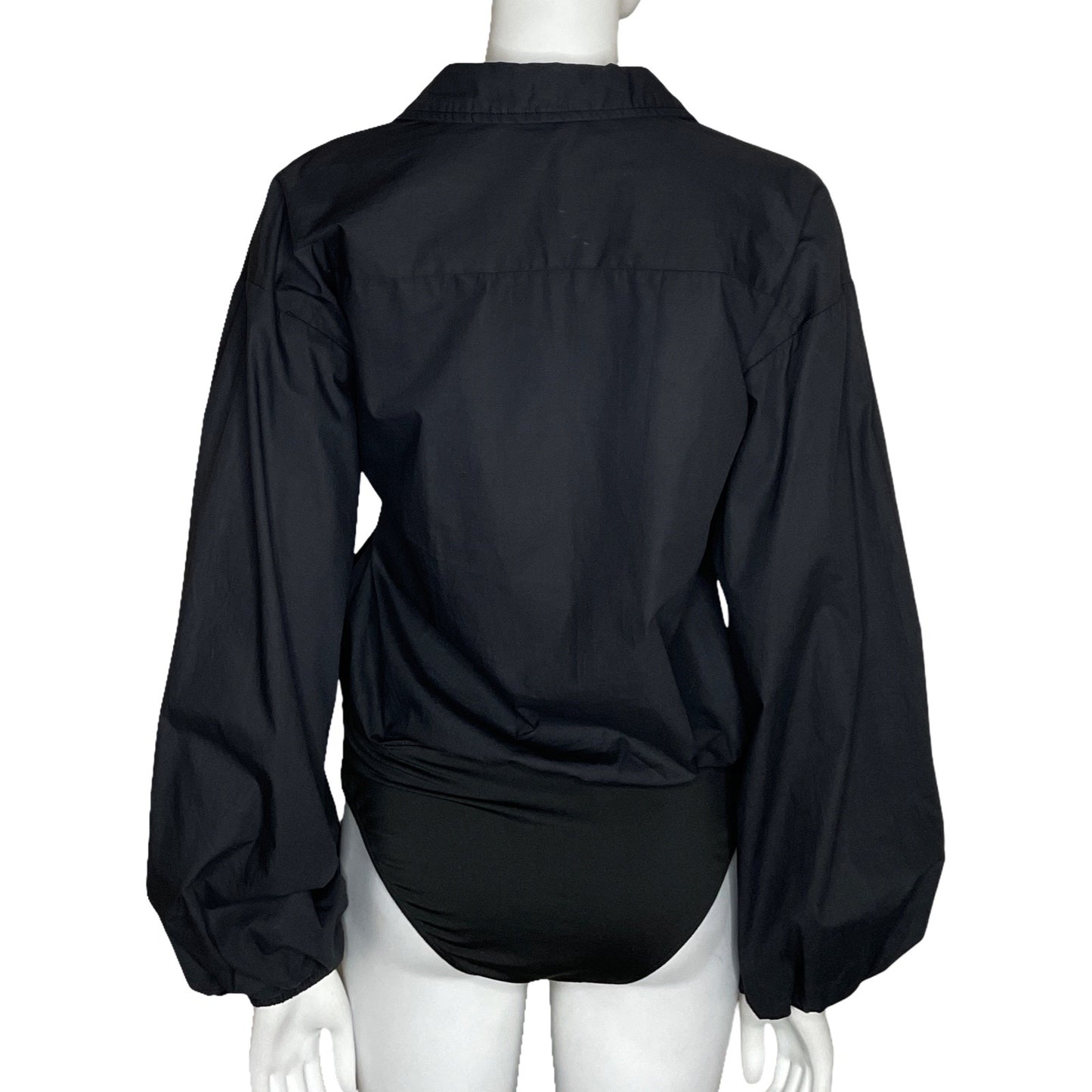 Body Joy Staz Mangas Bombachas Negro-Talla M