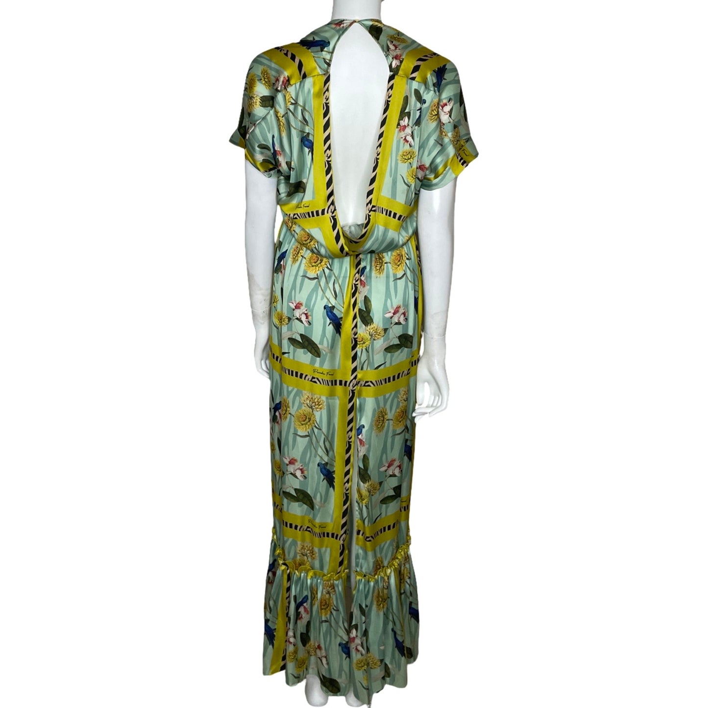 Vestido Eugenia Fernández Estampado Verde-Talla
U