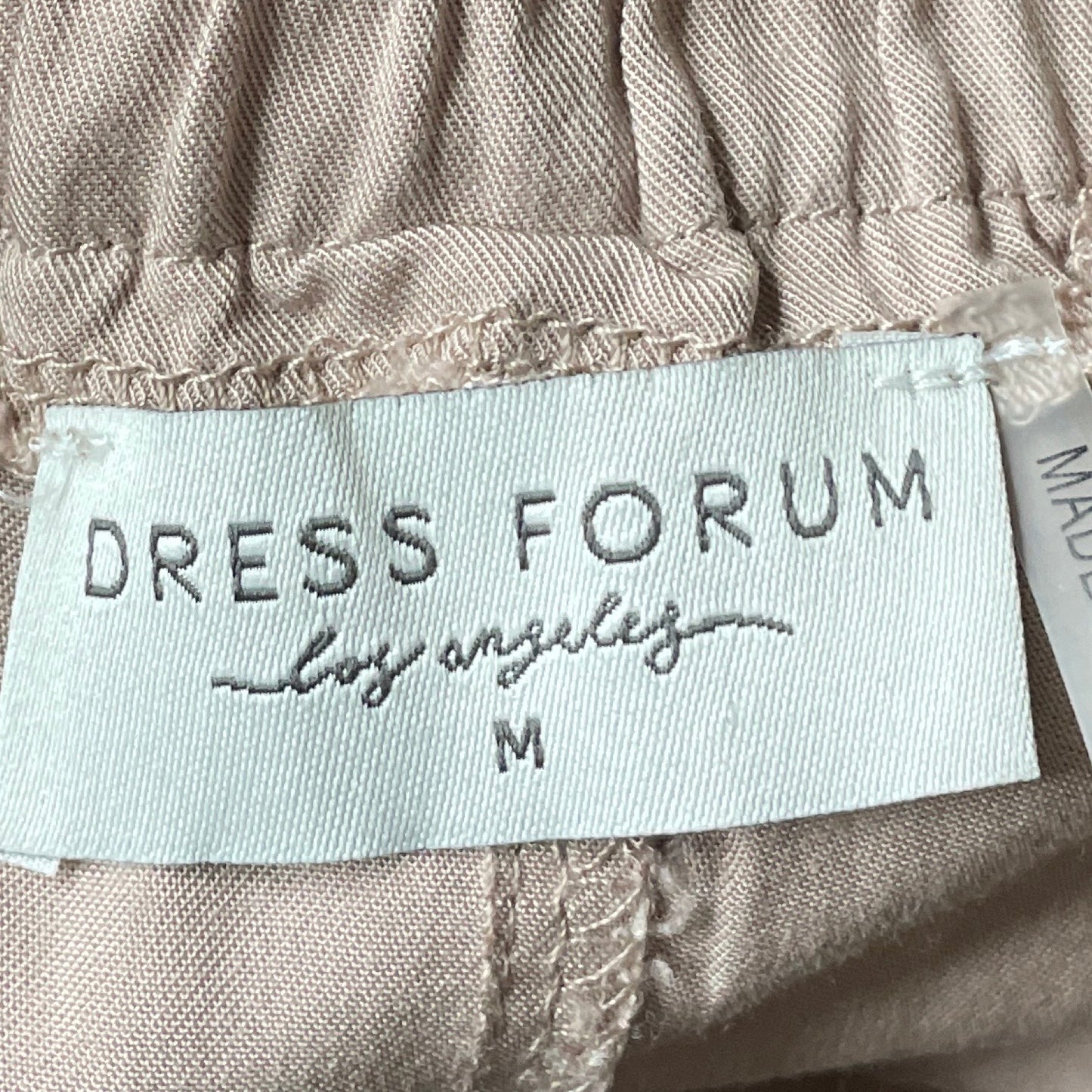 Pantalón Dress Forum Jogger Beige-Talla M