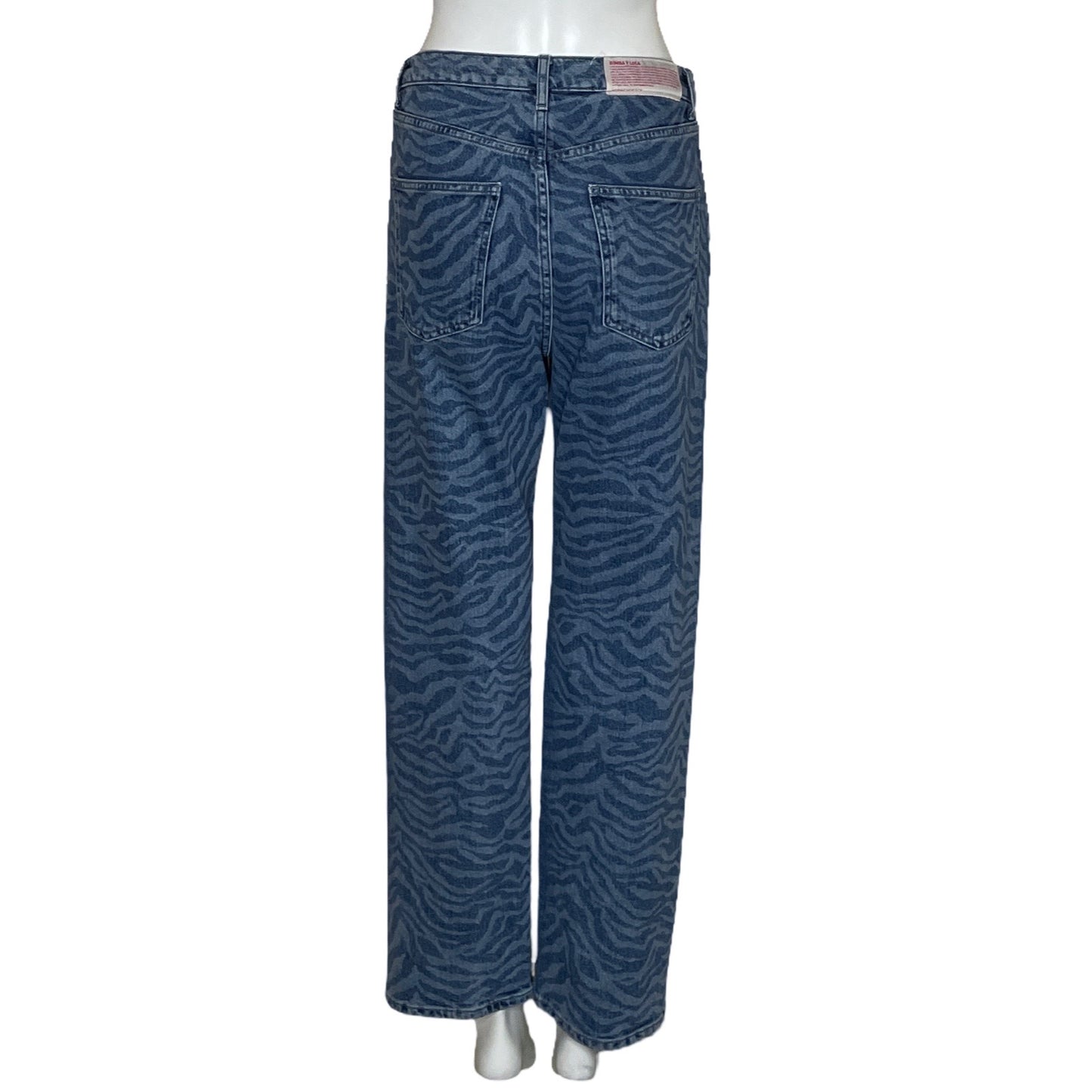 Pantalón Bimba Y Lola Denim Straight Azul-Talla 38