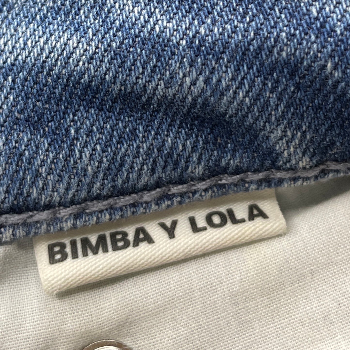 Pantalón Bimba Y Lola Denim Straight Azul-Talla 38