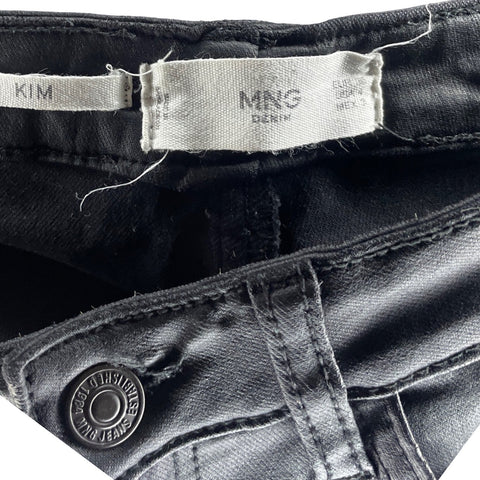 Pantalón MNG Kim Elasticos Negro-Talla 4