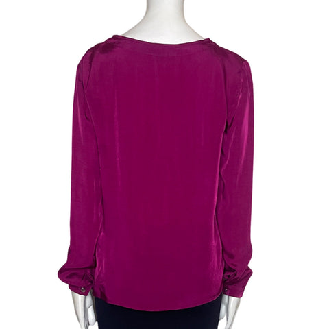 Blusa Versace Jeans Satinada Rosado-Talla M