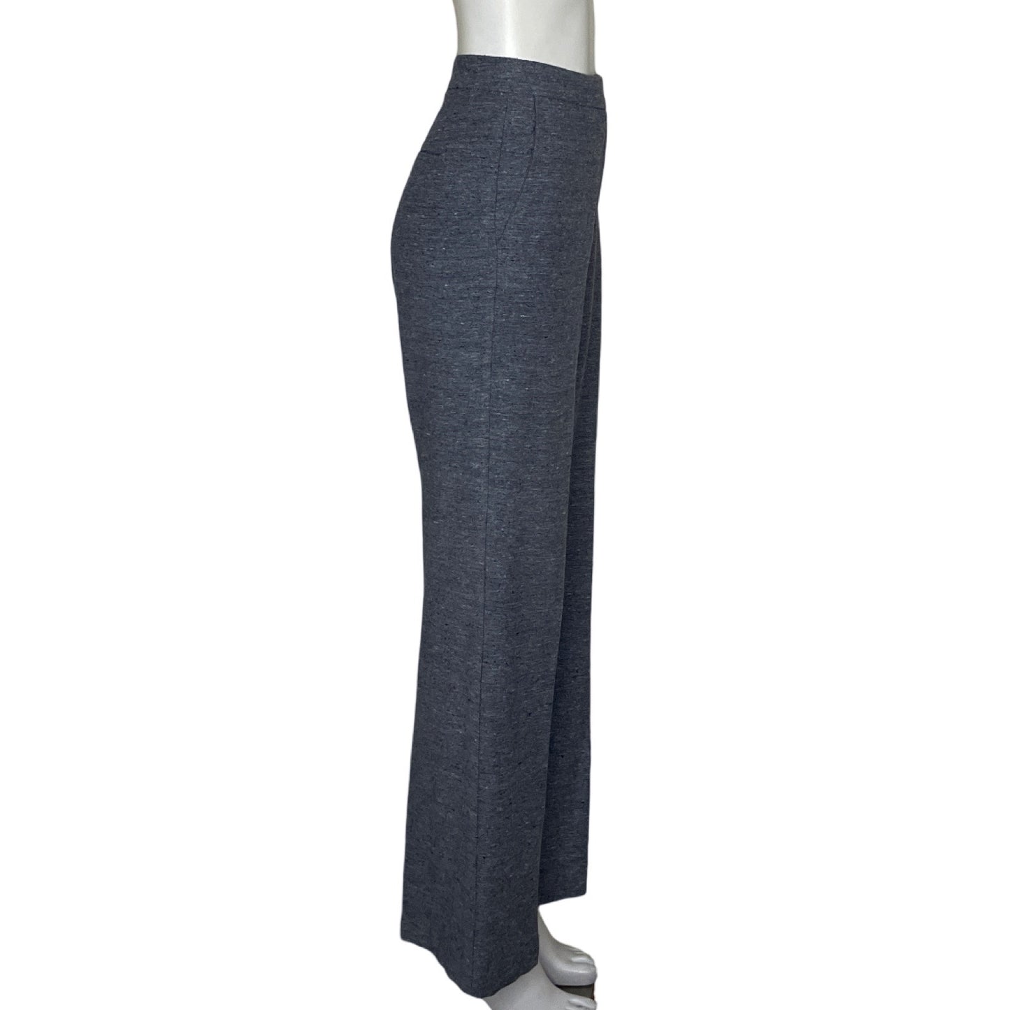 Pantalon Ann Taylor Liso Gris-Talla 4