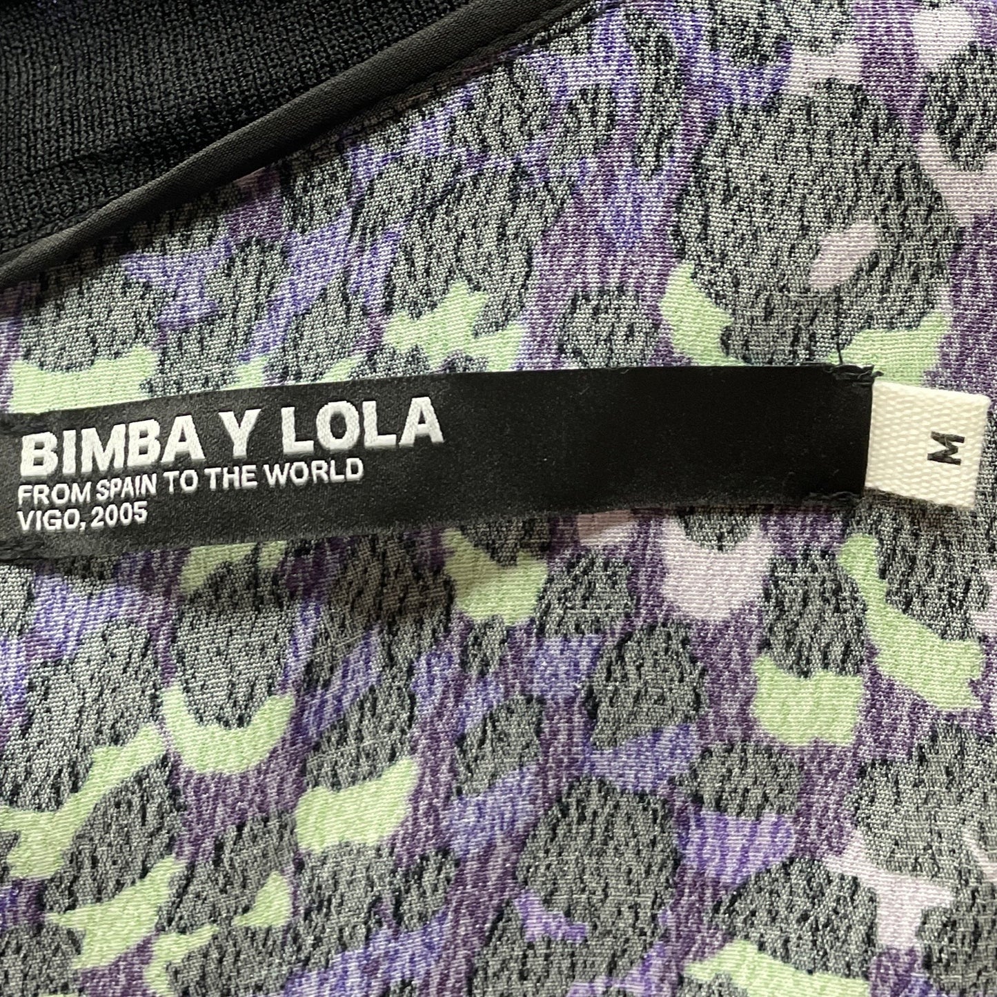 Mono Bimba Y Lola Manga Corta Morado-Talla M