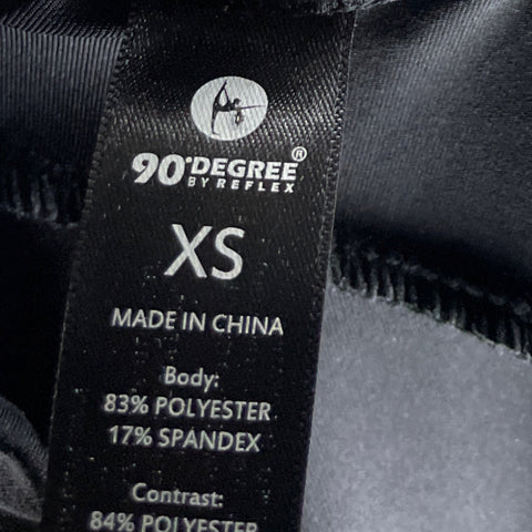 Pantalón 90 Degree By Reflex Deportivo Negro-Talla XS