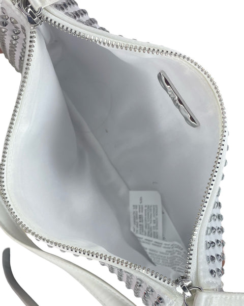 Bolso Zara Pedreria Blanco-Talla S