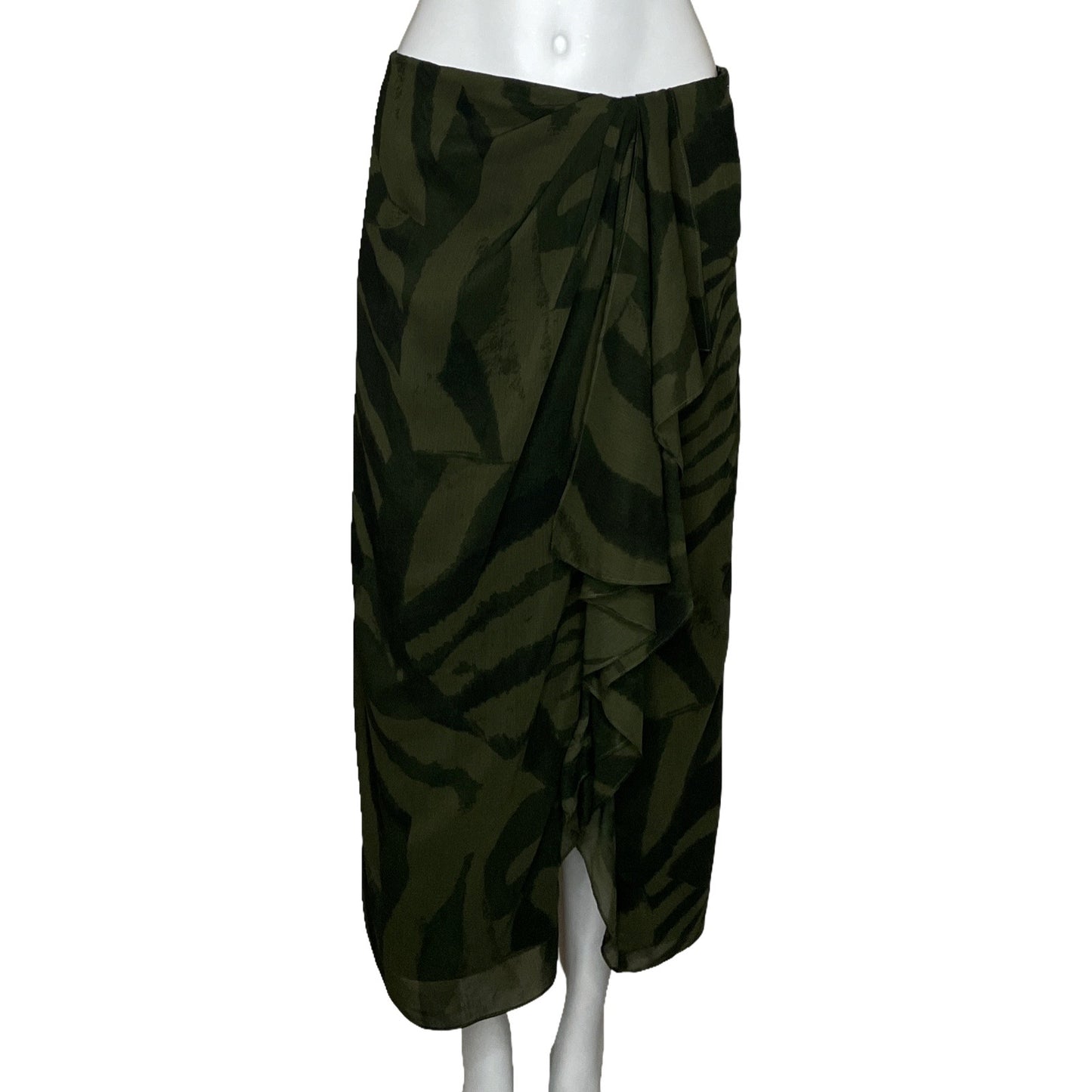 Falda Ralph Lauren Vuelos Verde-Talla 6