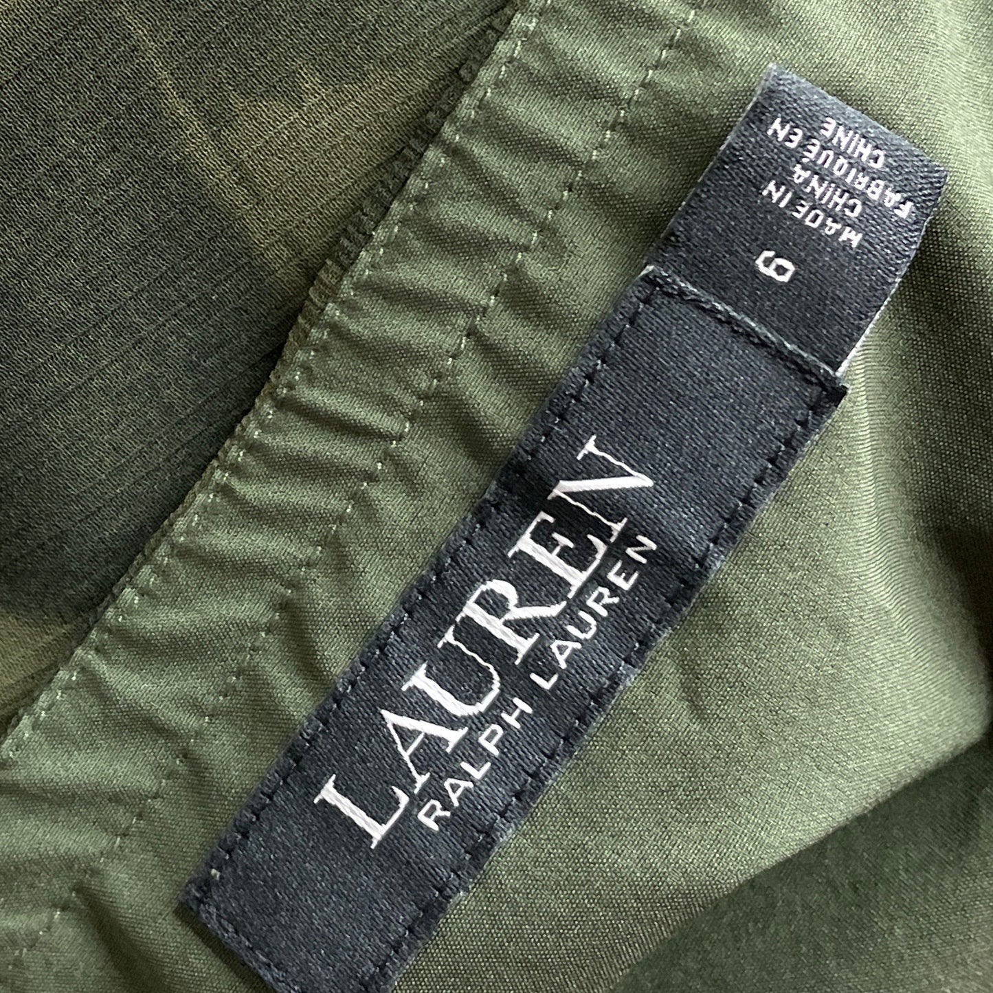 Falda Ralph Lauren Vuelos Verde-Talla 6