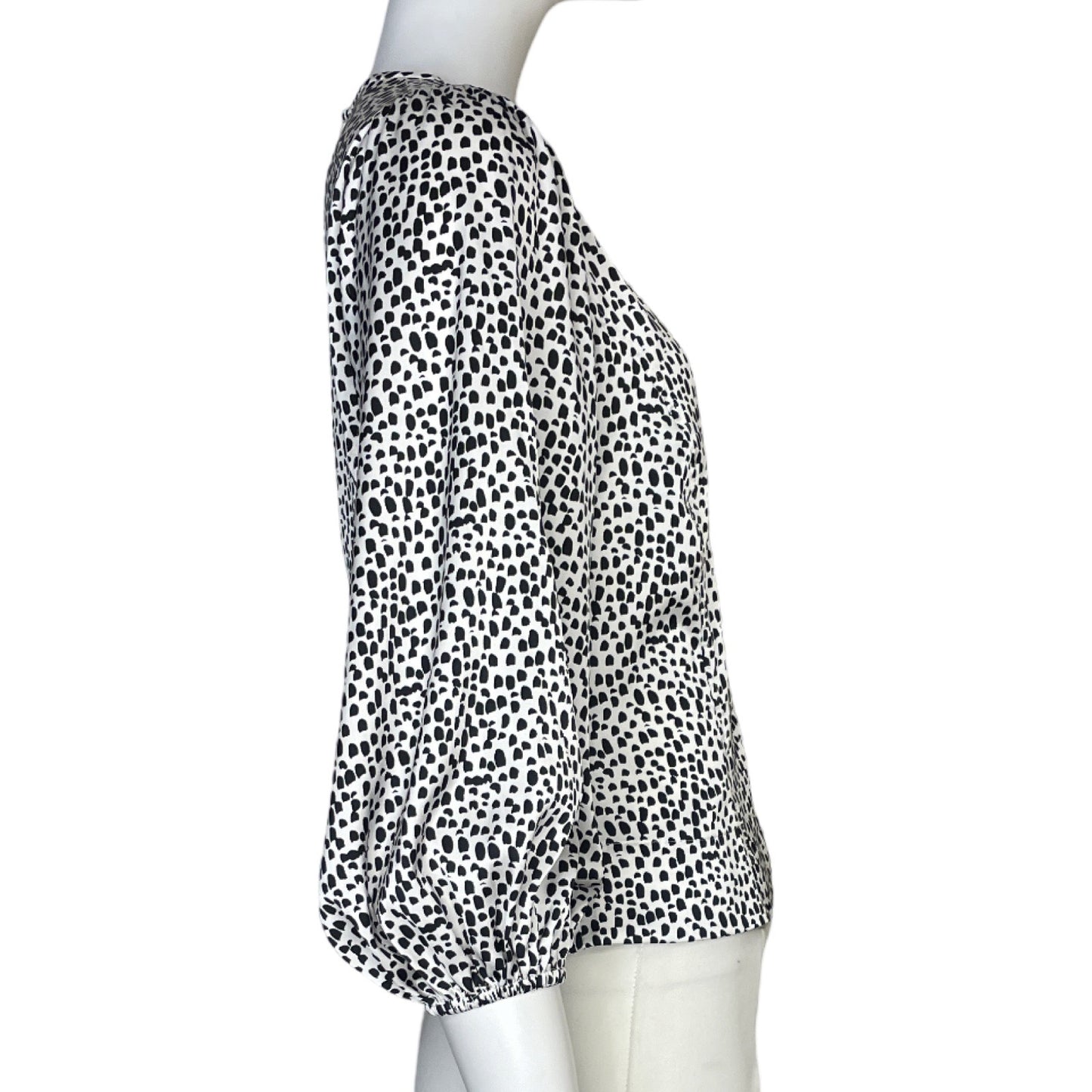 Blusa Express Animal Print Blanco - Talla S