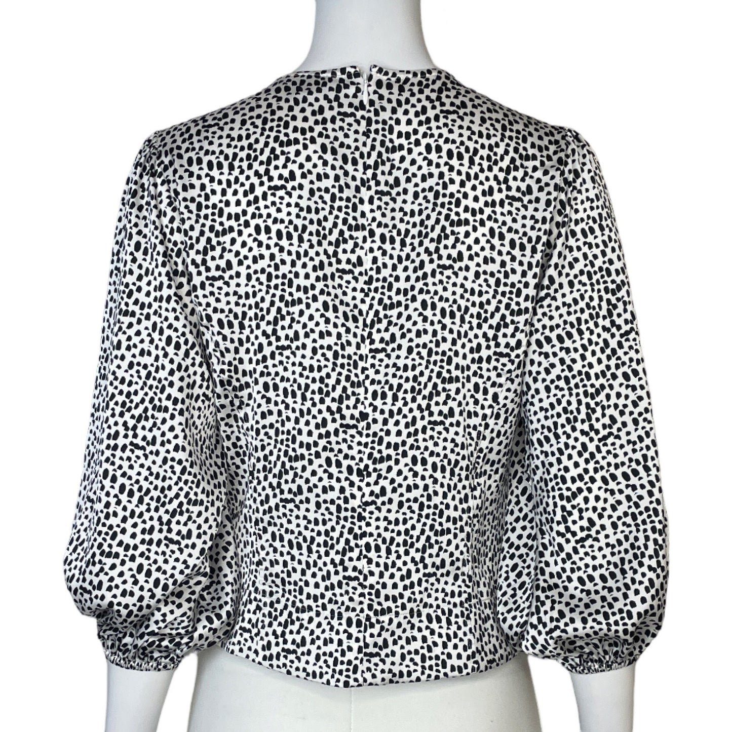 Blusa Express Animal Print Blanco - Talla S