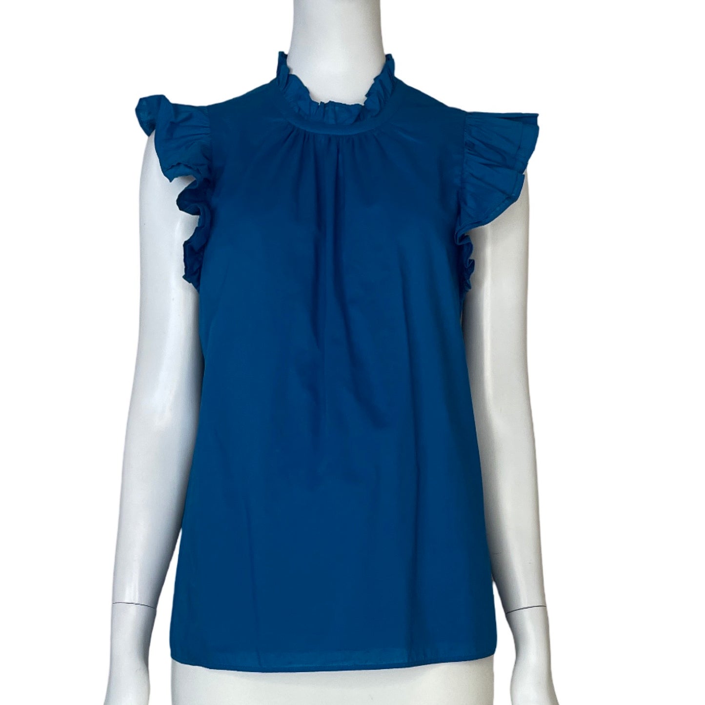 Blusa Express Sin Mangas Vuelos Azul - Talla M
