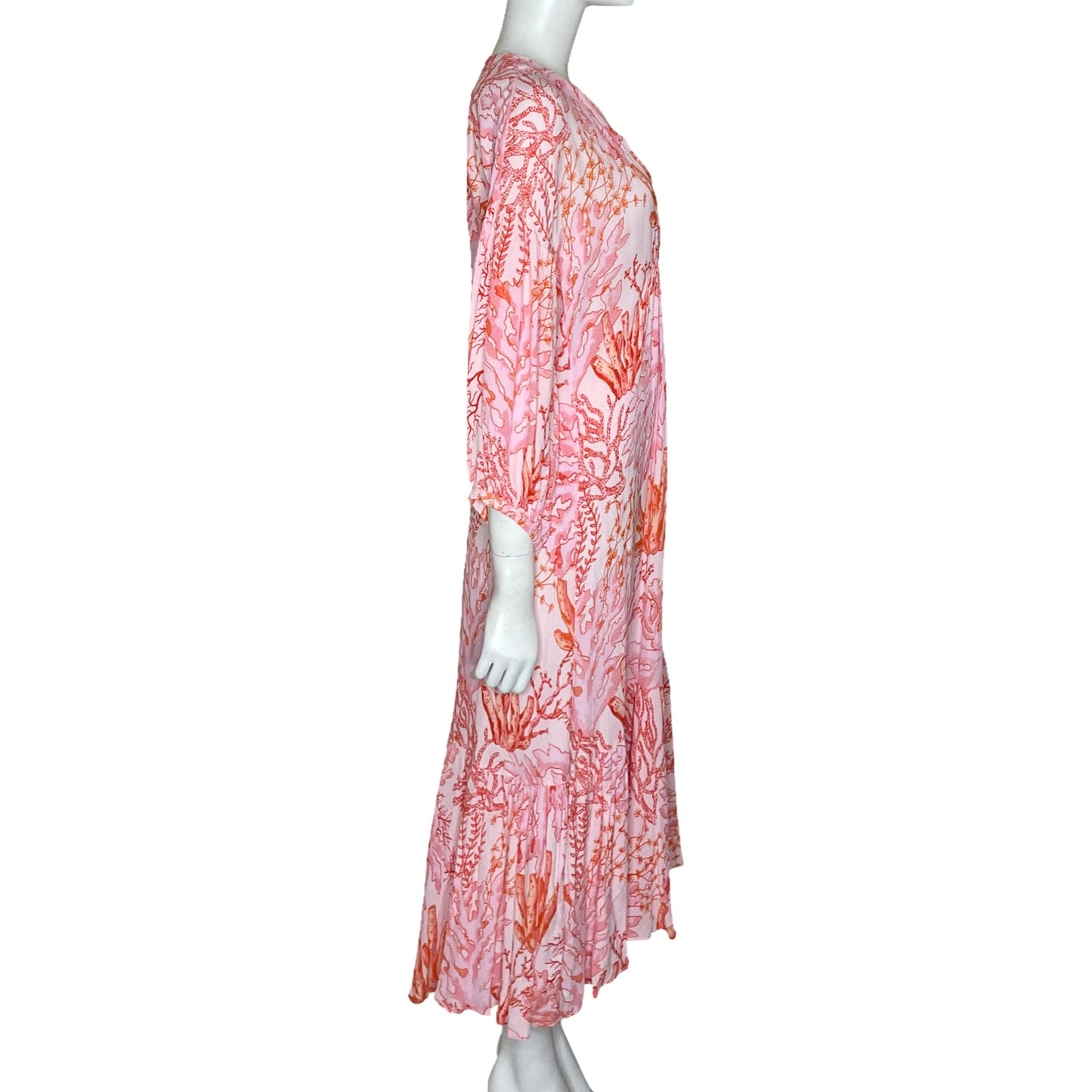 Vestido Sfera Collection Estampado Rosado-Talla L
