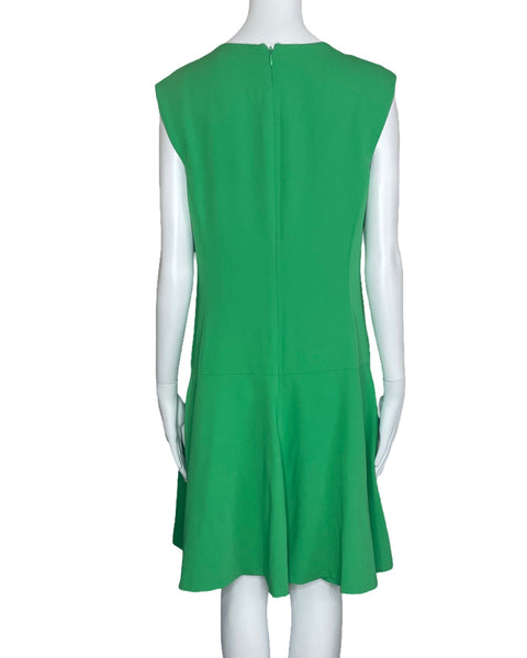 Vestido Ralph Lauren Fluido Verde-Talla 6