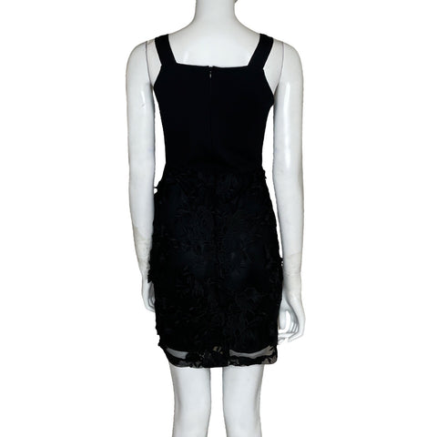 Vestido Tricia Encaje Negro-Talla P