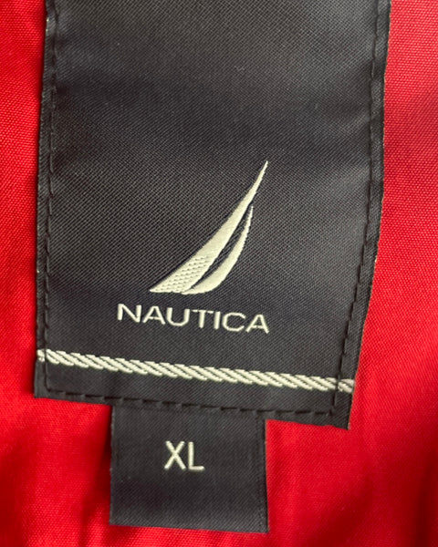 Chaqueta Nautica Cinturon Rojo-Talla XL