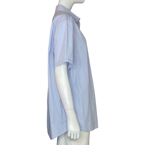 Camisa Galeries Lafayette Fluido Azul - Talla 42