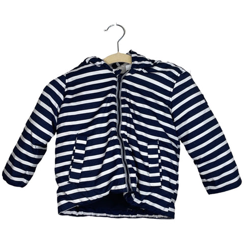 Abrigo Tesoro TPS Líneas Blanco - Talla 24M