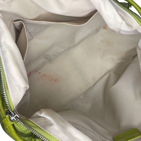 * Bolso Christian Dior Diorissimo Trotter Verde.