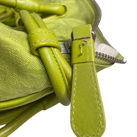 * Bolso Christian Dior Diorissimo Trotter Verde.